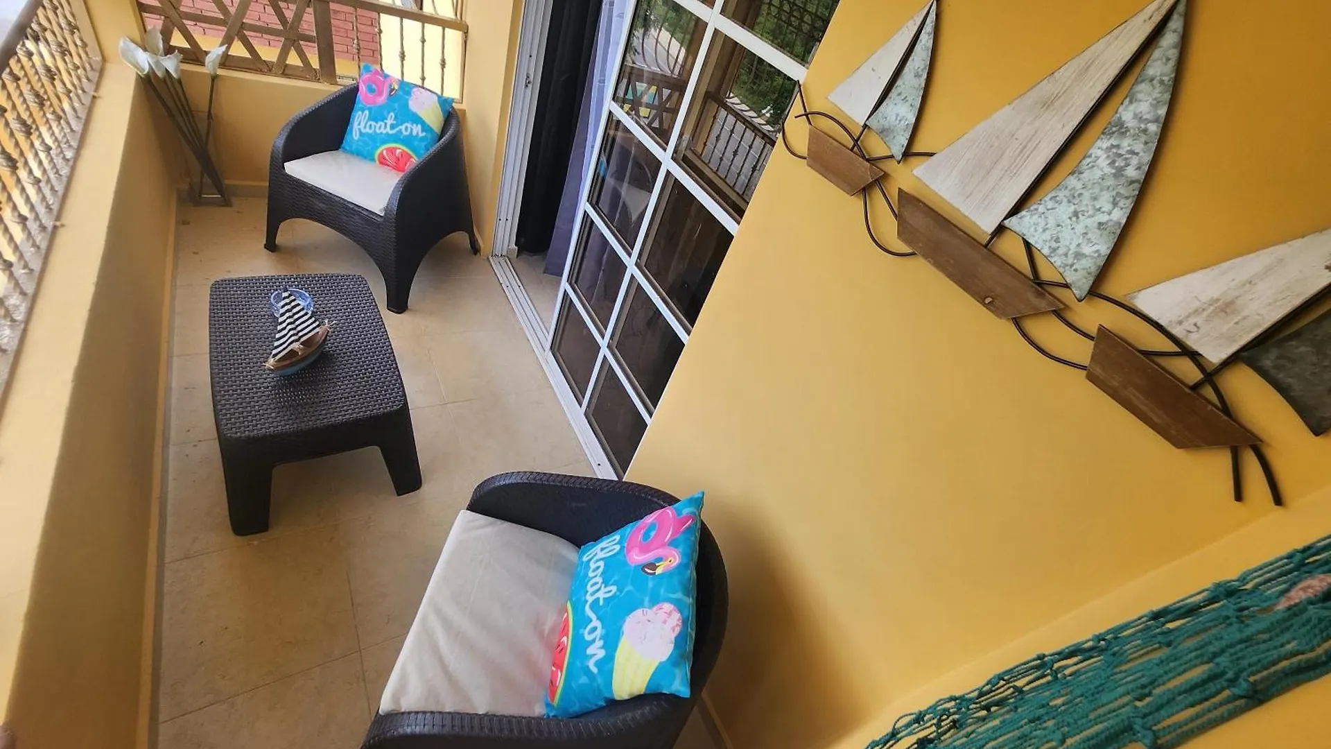 Penthouse Apartment With Bay And Mountain Views, Rooftop Bbq, Ac, Fast Wifi, Near Saladilla Beach, Barahona 0*,